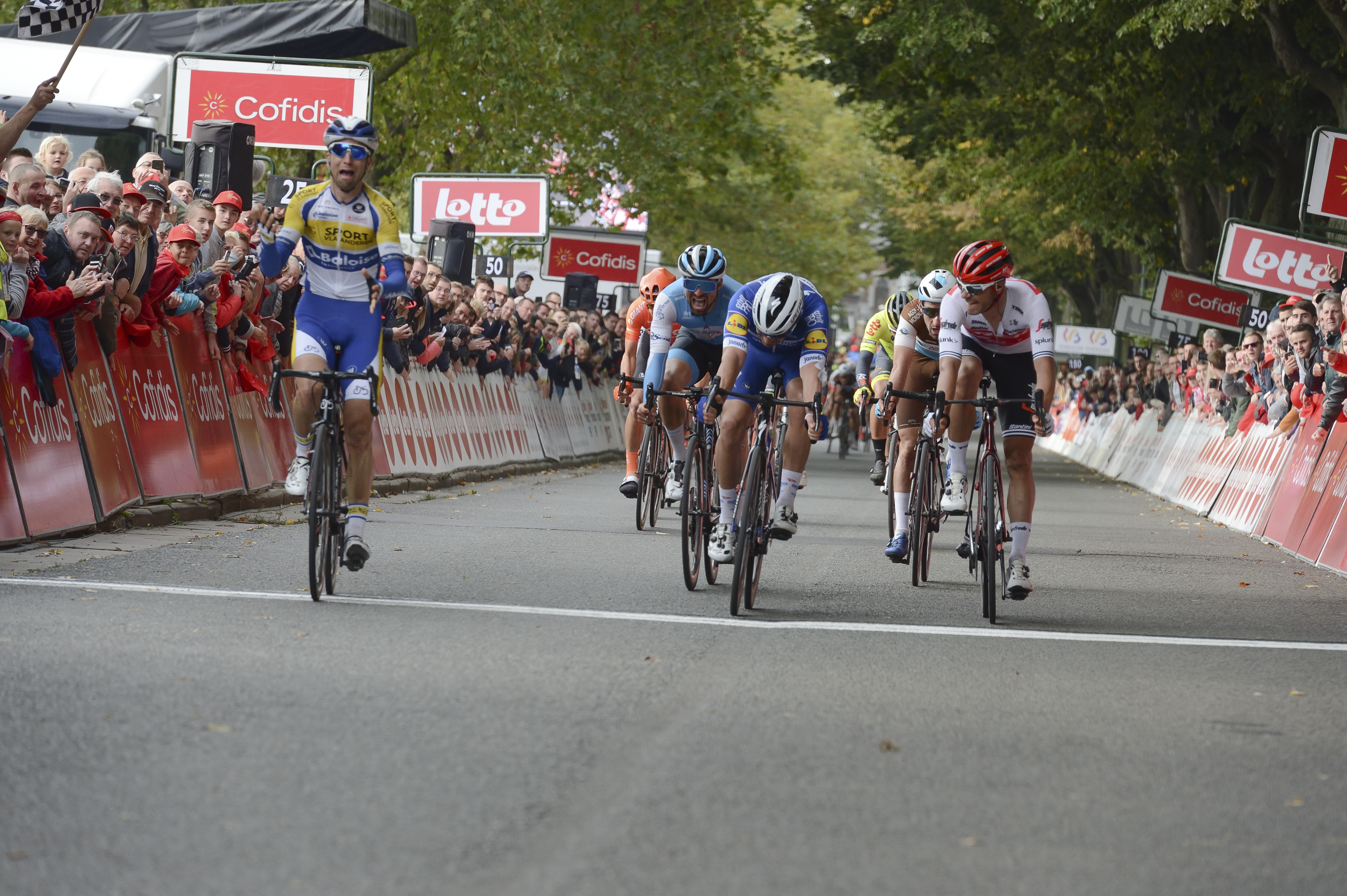 Arrivée de l'Eurométropole Tour 2019