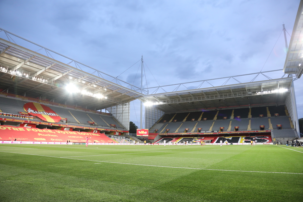 RC LENS LIGUE 1 2021-2022 LE STADE BOLLAERT-DELELIS A HUIS-CLOS