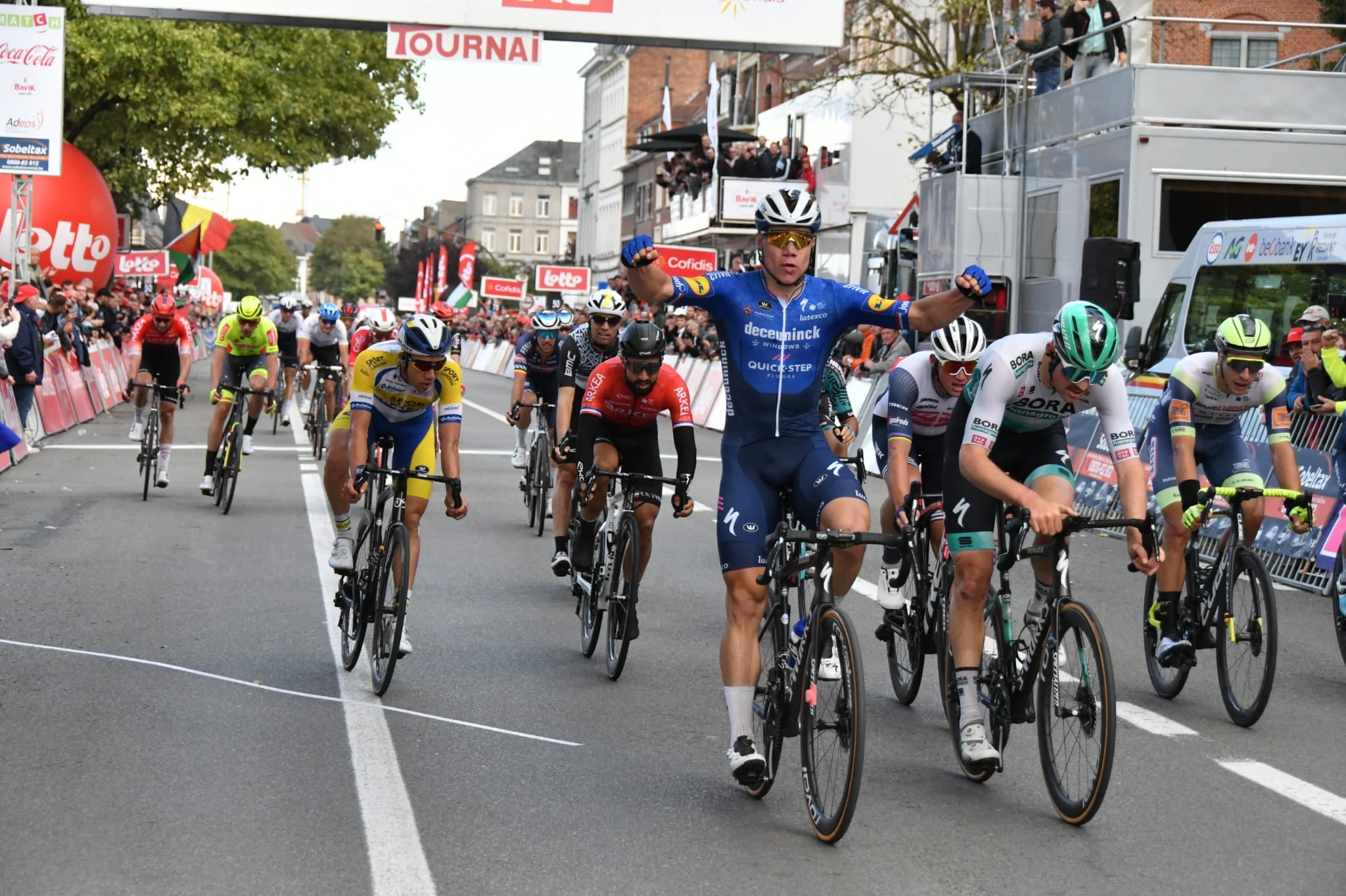 Victoire de Fabio Jakobsen en 2021