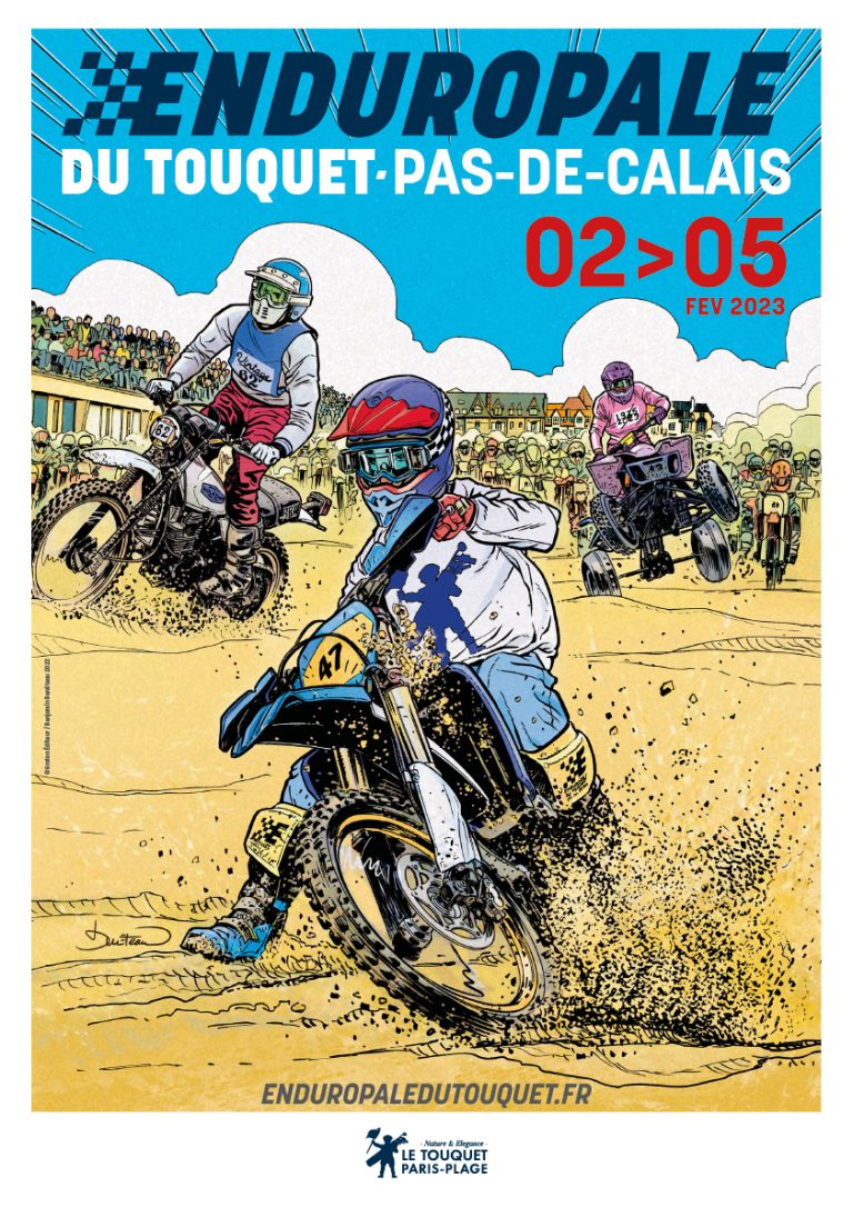 ENDUROPALE TOUQUET PASDECALAIS 2023 L'AFFICHE OFFICIELLE NORDSPORTS MAG
