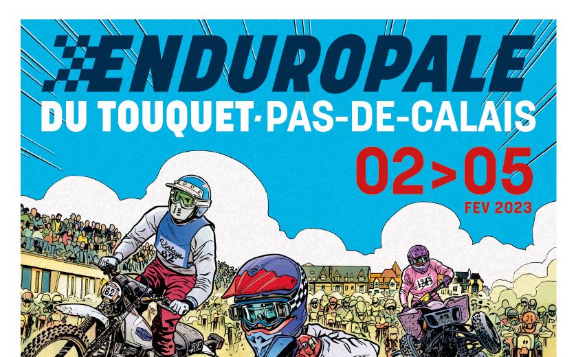 ENDUROPALE TOUQUET PASDECALAIS 2023 L'AFFICHE OFFICIELLE NORDSPORTS MAG