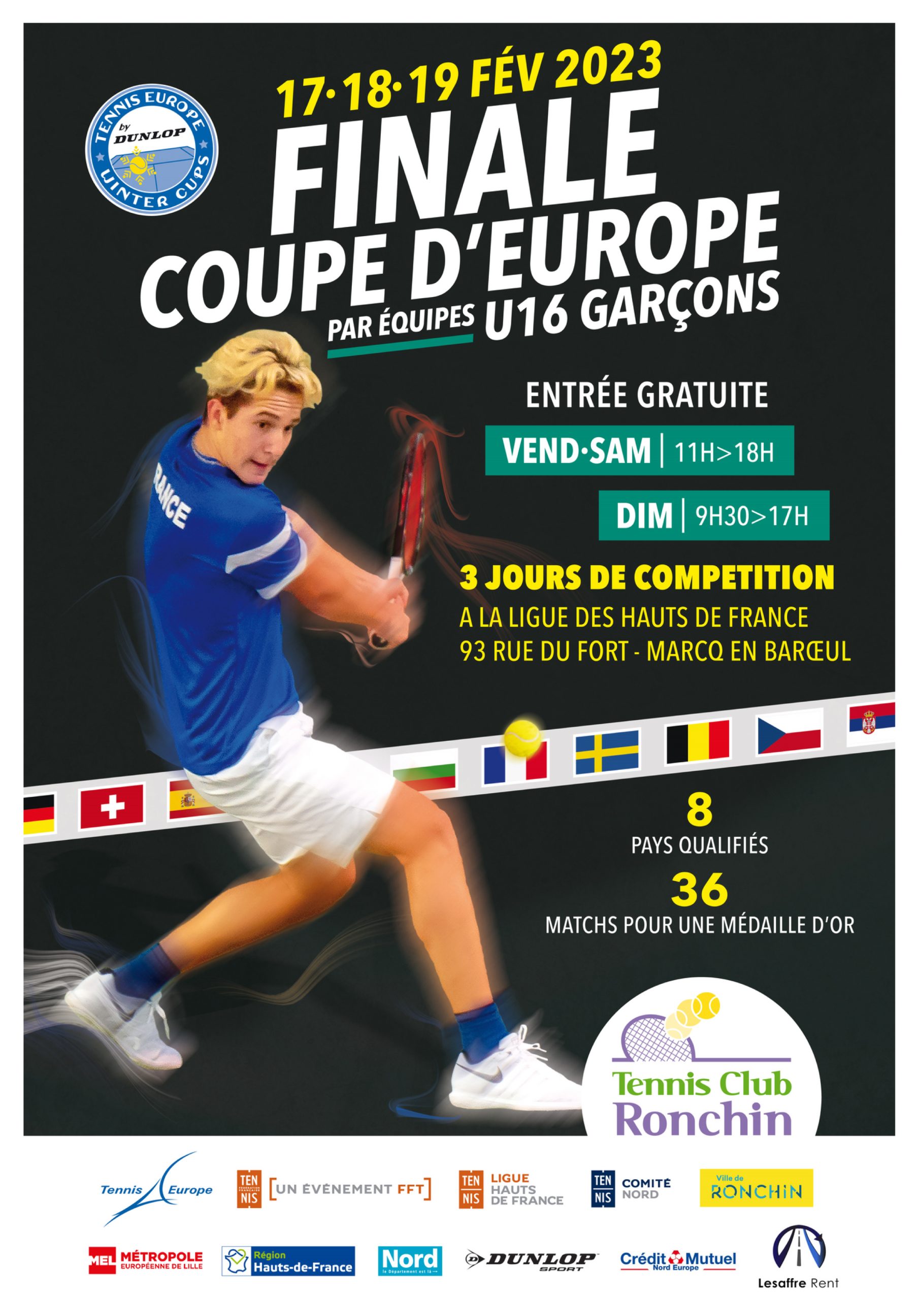 TENNIS EUROPE JUNIOR WINTER CUP 2023 LES MEILLEURES ÉQUIPES