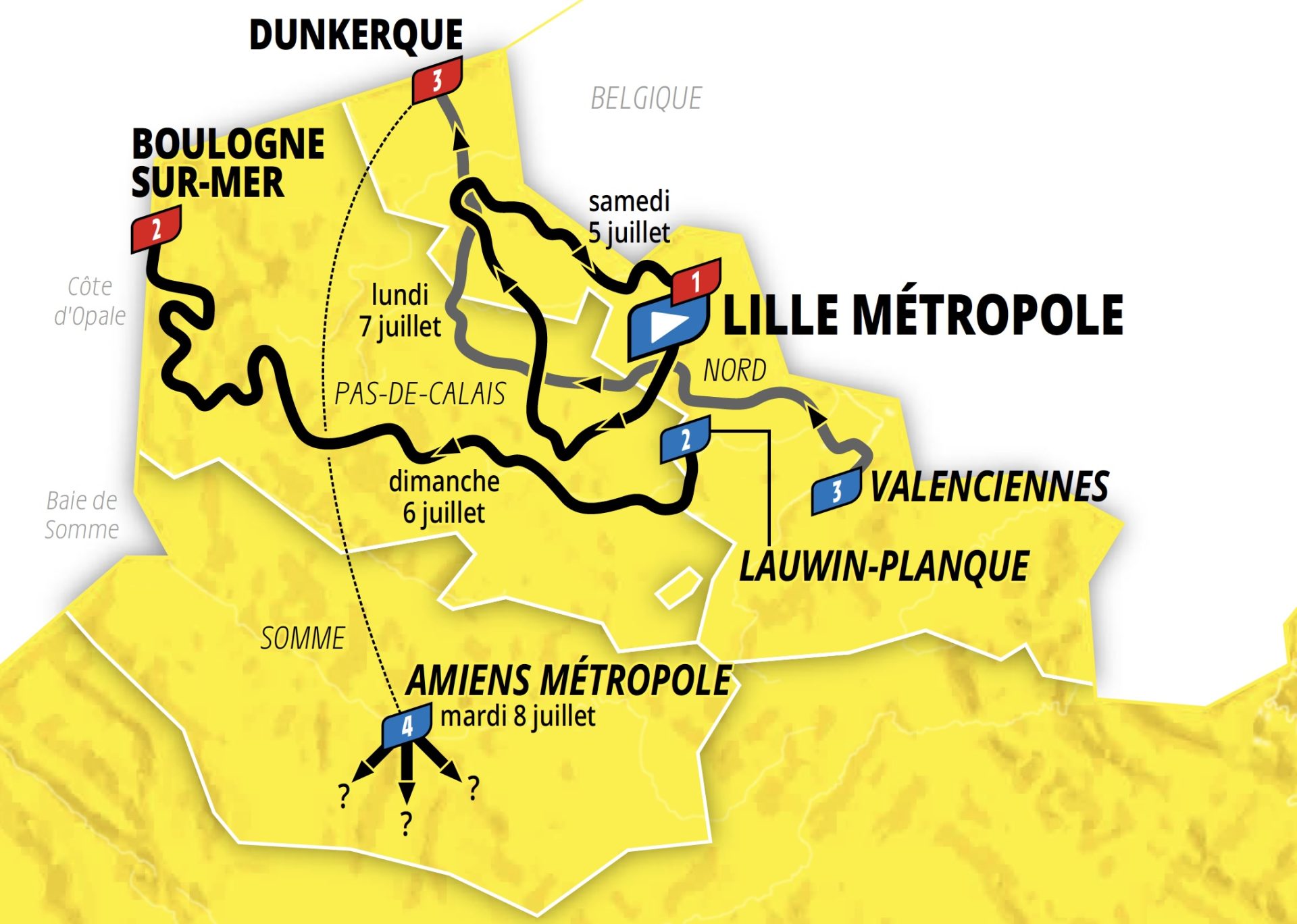 Tour De France 2025 Stage 3 Map - Barb Katinka