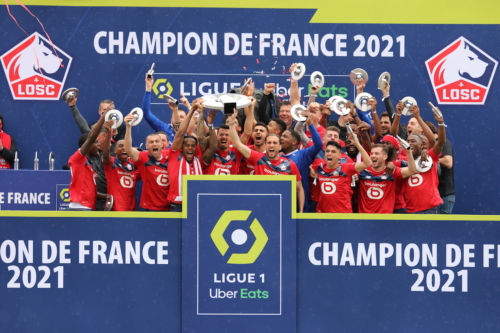 losc celebration champion de france ligue 1 2020-2021 photo laurent sanson-35