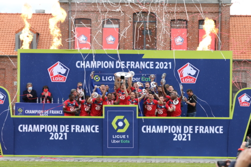 losc celebration champion de france ligue 1 2020-2021 photo laurent sanson-38