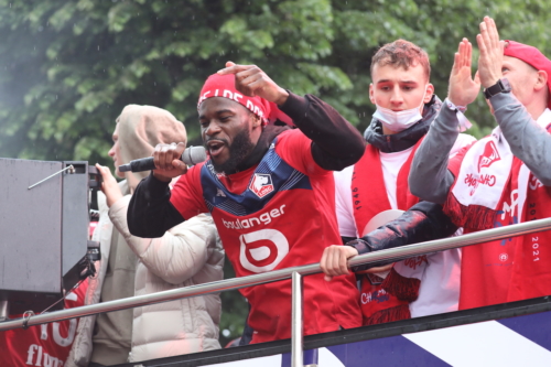 losc champion ligue 1 2020-2021 celebration lille 24-05-2021 photo laurent sanson-28