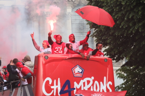 losc champion ligue 1 2020-2021 celebration lille 24-05-2021 photo laurent sanson-40